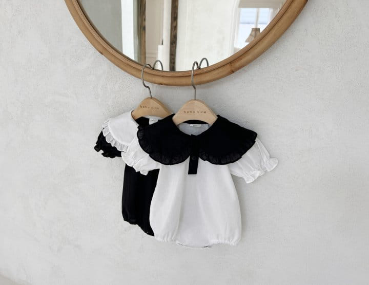 Bebe Nine - Korean Baby Fashion - #onlinebabyshop - Cuty Frill Body Suit - 5