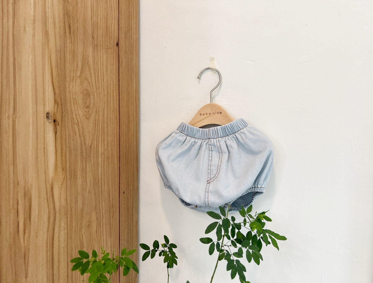Bebe Nine - Korean Baby Fashion - #onlinebabyshop - Sugar Denim Bloomers