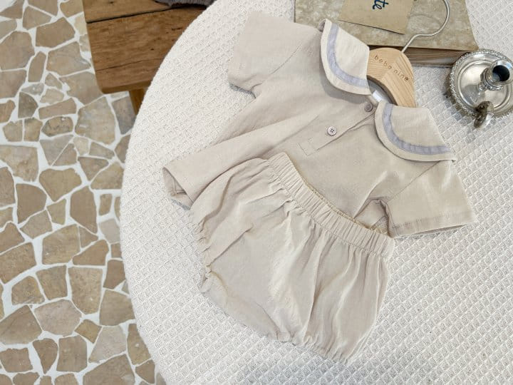 Bebe Nine - Korean Baby Fashion - #smilingbaby - Bibi Sera Top Bottom Set - 8