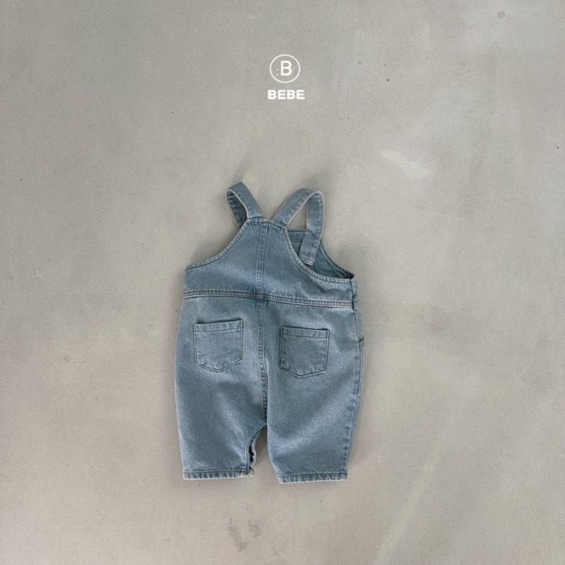 Bella Bambina - Korean Baby Fashion - #babyboutique - Bebe Carin Dungarees Body Suit - 7