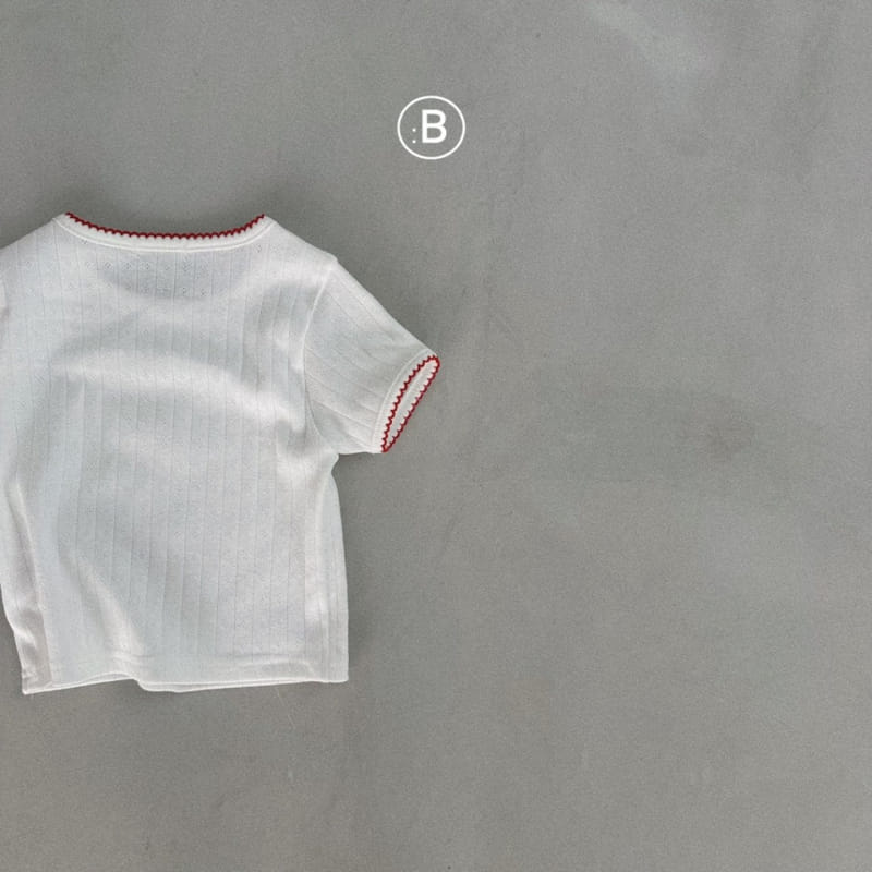 Bella Bambina - Korean Baby Fashion - #babyfashion - Pu Lace Tee - 9