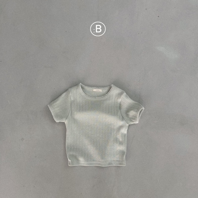 Bella Bambina - Korean Baby Fashion - #babyfever - Pu Lace Tee - 10