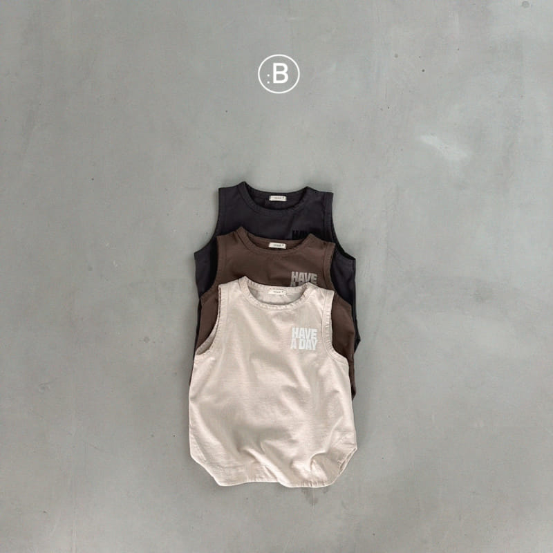 Bella Bambina - Korean Children Fashion - #childrensboutique - Have Sleeveless Tee - 2