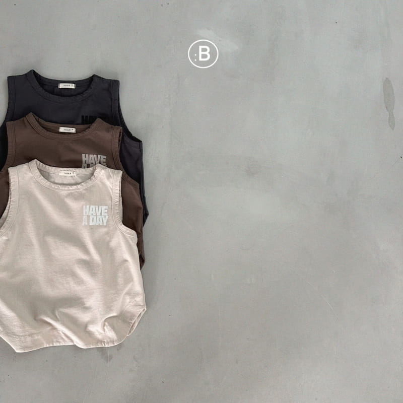 Bella Bambina - Korean Children Fashion - #designkidswear - Have Sleeveless Tee - 3