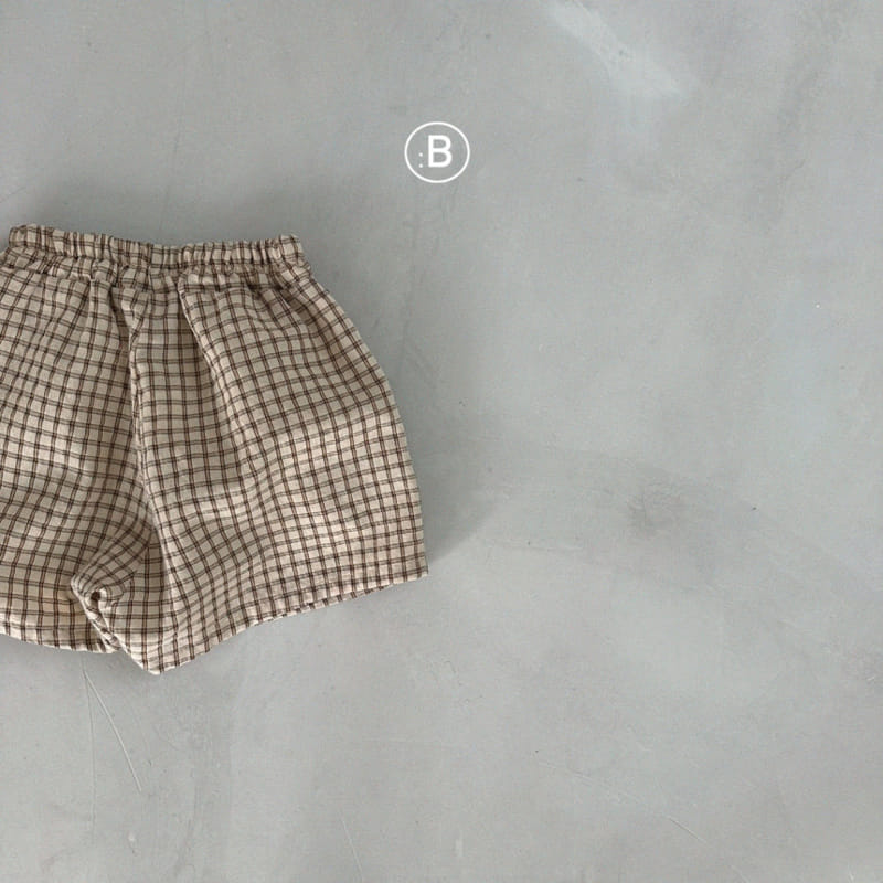 Bella Bambina - Korean Children Fashion - #kidsshorts - Hay Check Pants - 7