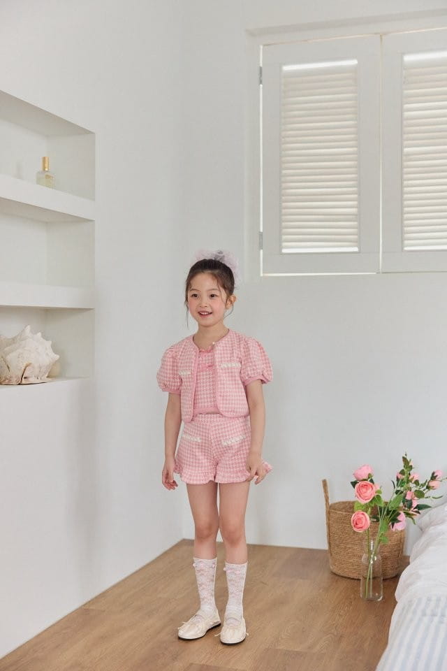 Berry Berry - Korean Children Fashion - #childofig - Jelly Con Top Bottom Set - 2