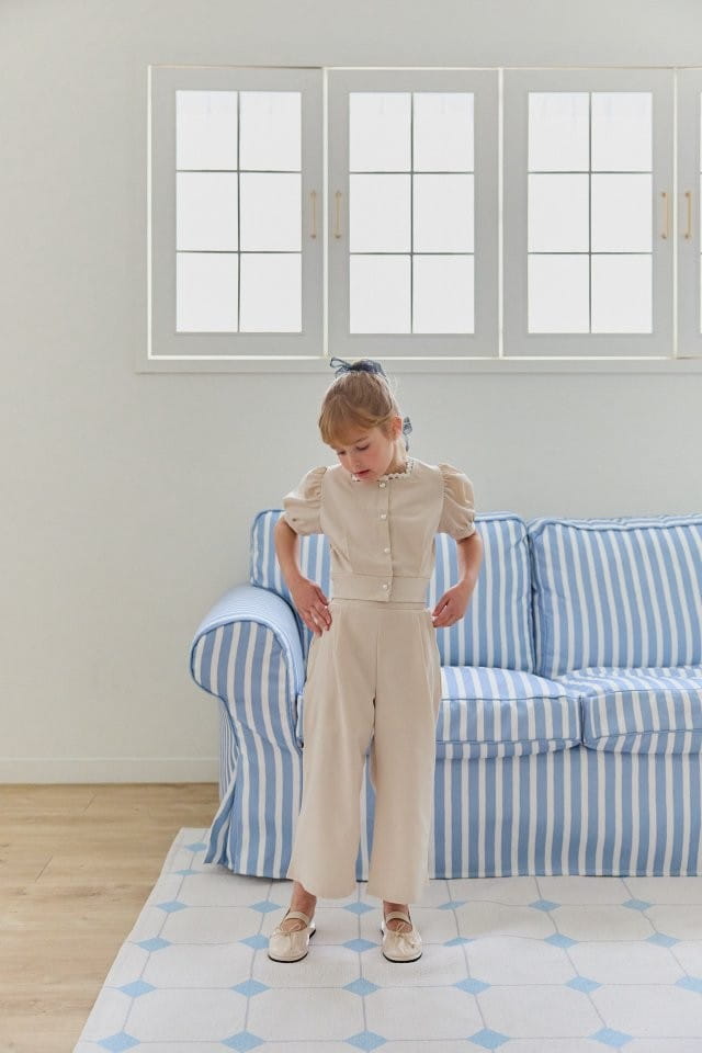 Berry Berry - Korean Children Fashion - #designkidswear - Career Top Bottom Set - 6