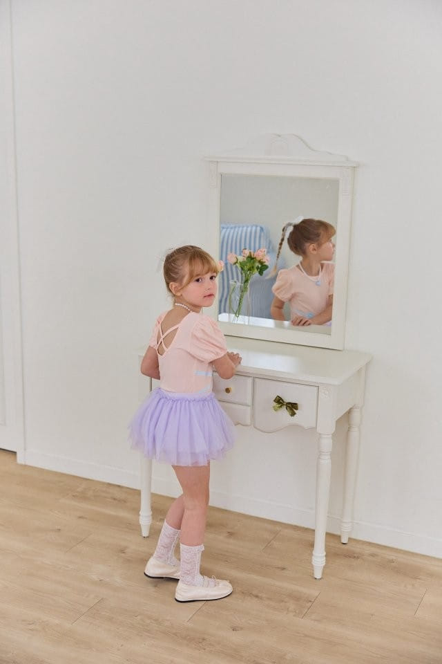 Berry Berry - Korean Children Fashion - #fashionkids - Tu Tu Skirt Leggings - 3
