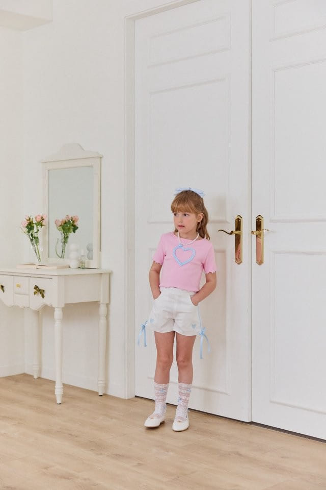 Berry Berry - Korean Children Fashion - #kidsshorts - Lovely Tee - 2