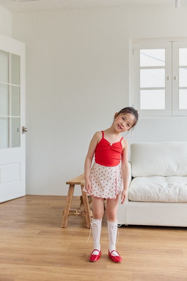 Berry Berry - Korean Children Fashion - #kidsstore - Rosy Sleeveless Tee - 5