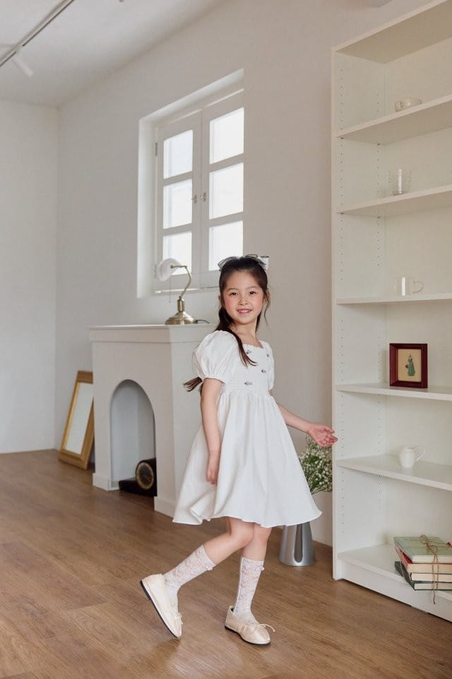 Berry Berry - Korean Children Fashion - #kidsshorts - Bonjour One-Piece - 4