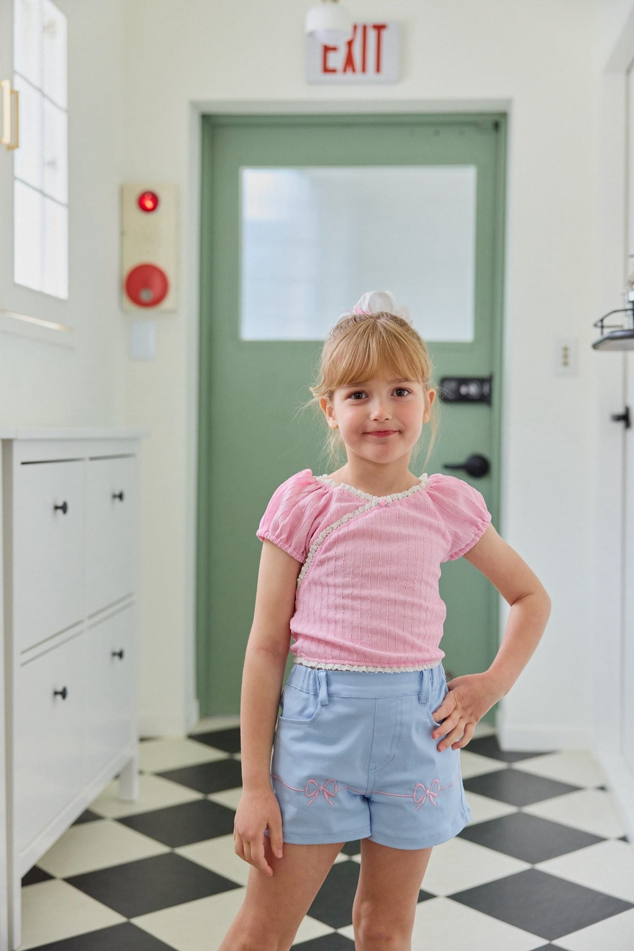 Berry Berry - Korean Children Fashion - #kidzfashiontrend - Ribbon Line Pants - 2
