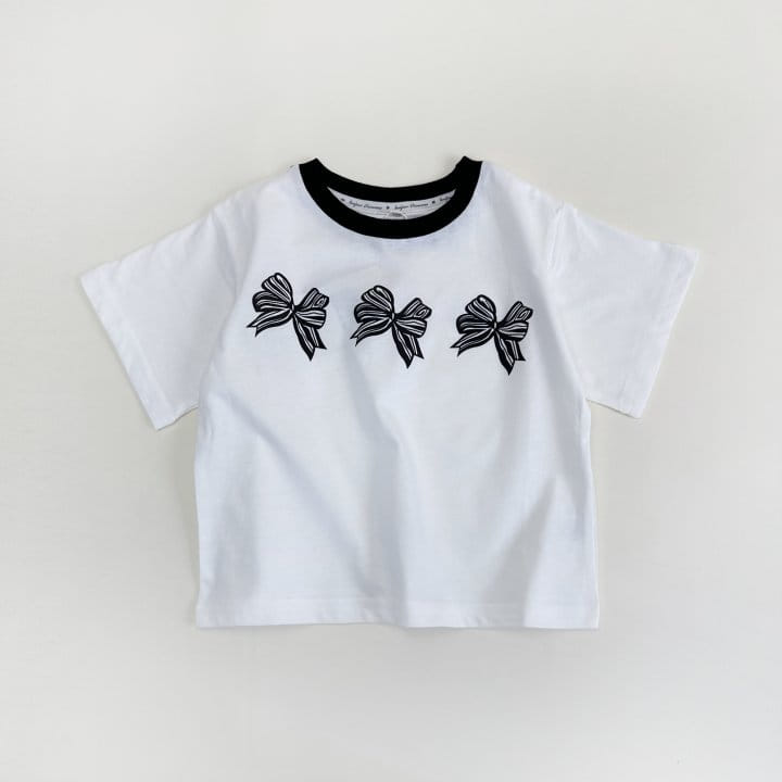 Bienvenu - Korean Children Fashion - #Kfashion4kids - Ribbon Tee - 8