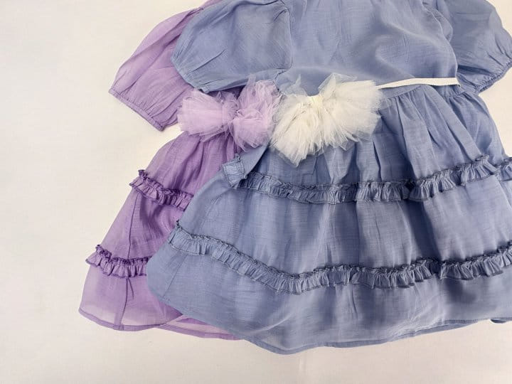 Bienvenu - Korean Children Fashion - #designkidswear - Corsage Kan Kan One-Piece - 11