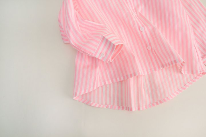 Bienvenu - Korean Children Fashion - #kidsstore - Neon Orange Shirt - 9