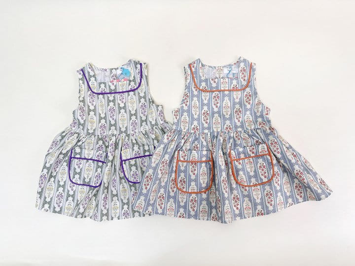 Bienvenu - Korean Children Fashion - #kidzfashiontrend - April Ethnic One-Piece - 8