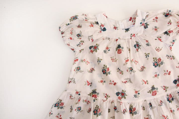 Bienvenu - Korean Children Fashion - #littlefashionista - Square Long One-Piece - 5