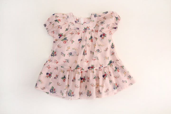 Bienvenu - Korean Children Fashion - #prettylittlegirls - Square Long One-Piece - 8