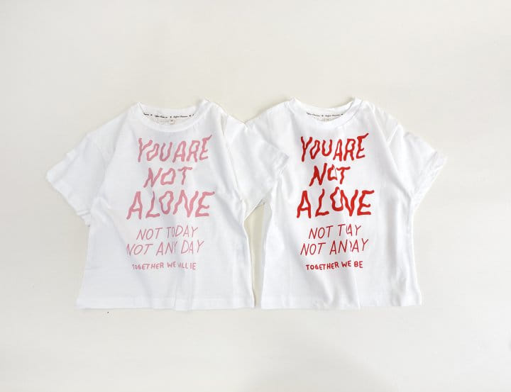 Bienvenu - Korean Children Fashion - #prettylittlegirls - Alone Tee - 11