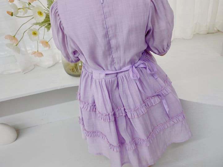 Bienvenu - Korean Children Fashion - #stylishchildhood - Corsage Kan Kan One-Piece - 8