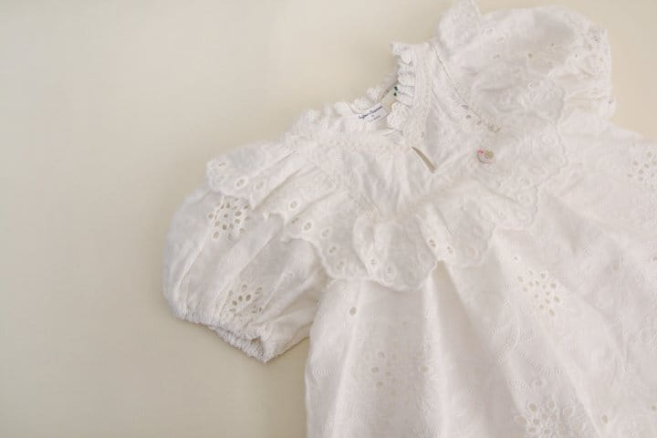 Bienvenu - Korean Children Fashion - #todddlerfashion - Romantic Pumping One-Piece - 8