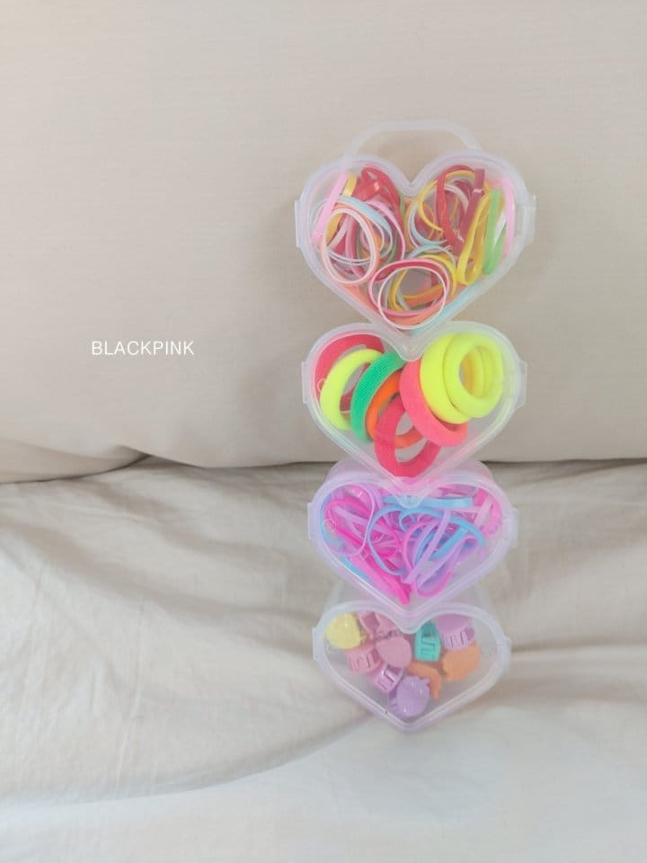 Black Pink - Korean Children Fashion - #Kfashion4kids - Random Heart Case - 7