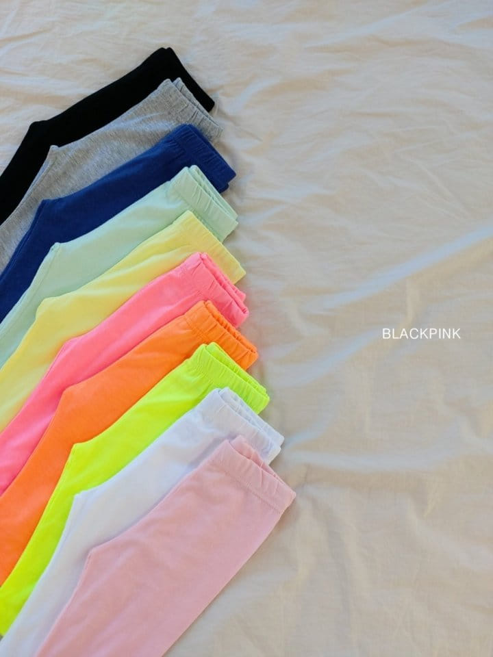 Black Pink - Korean Children Fashion - #childrensboutique - Cool Leggings Cropped Shorts - 5