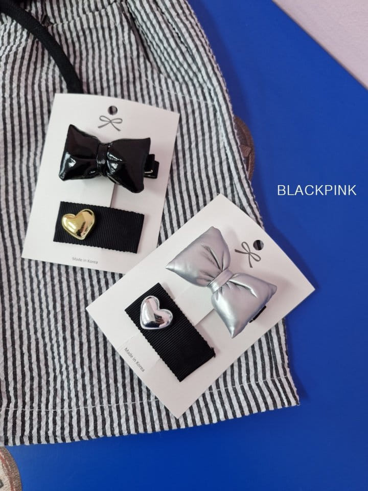 Black Pink - Korean Children Fashion - #discoveringself - Ton Ton Ribbon 2 Type Set - 4