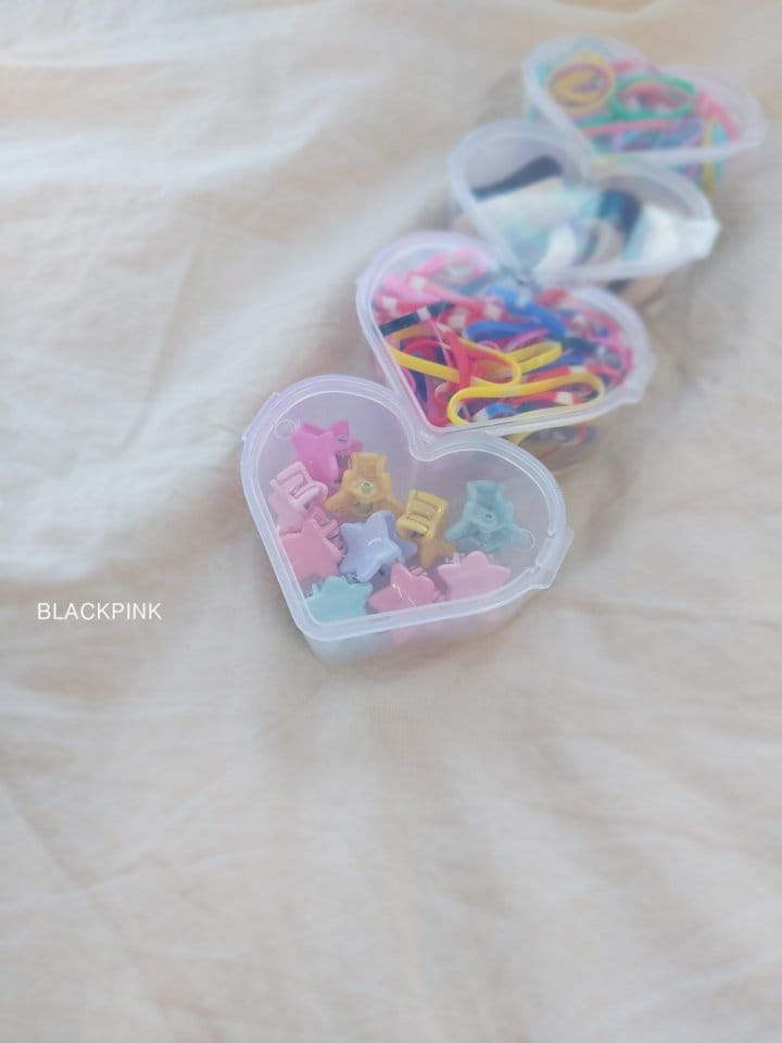 Black Pink - Korean Children Fashion - #littlefashionista - Random Heart Case - 8