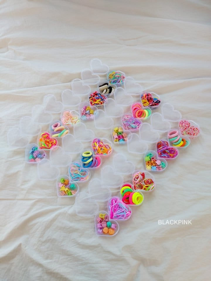 Black Pink - Korean Children Fashion - #magicofchildhood - Random Heart Case - 9