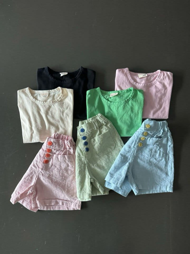 Bon Bon Butik - Korean Children Fashion - #kidsshorts - Base Tee - 4