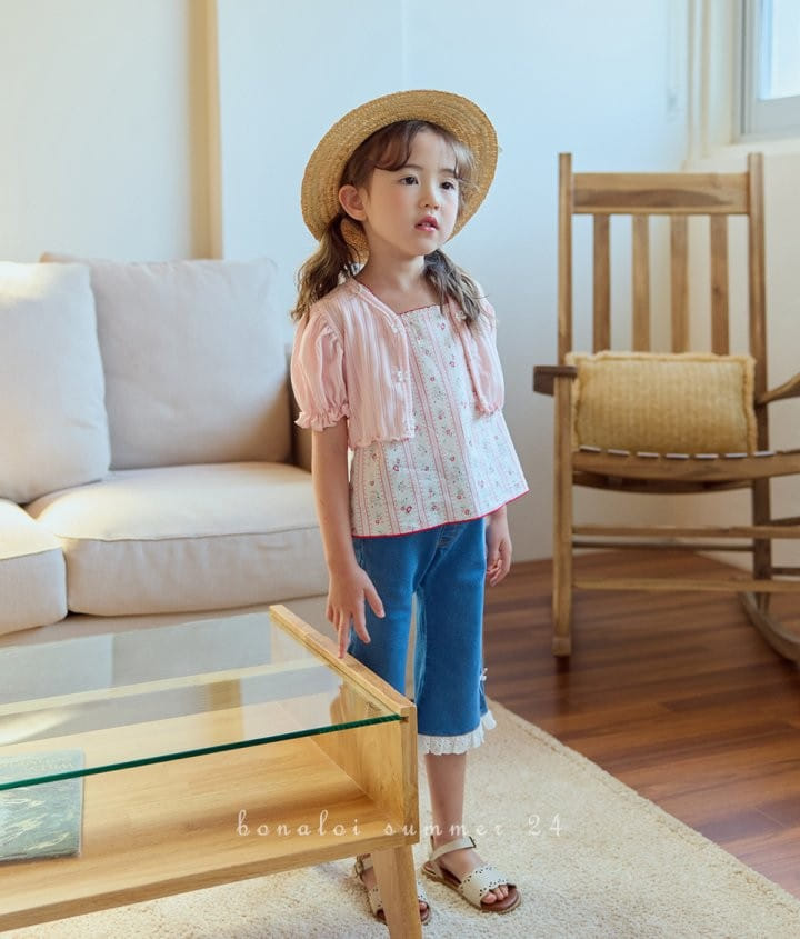 Bonaloi - Korean Children Fashion - #Kfashion4kids - Ribbon Bolero - 8