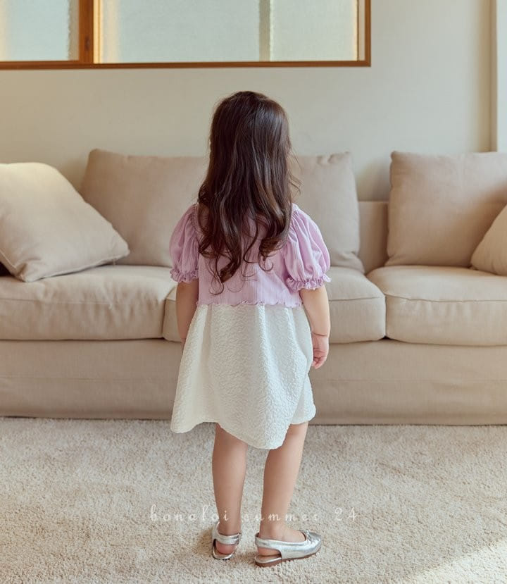 Bonaloi - Korean Children Fashion - #discoveringself - Ribbon Bolero - 3