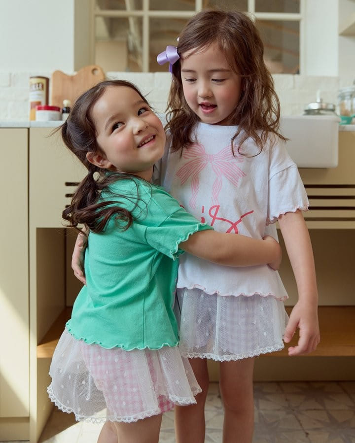 Bonaloi - Korean Children Fashion - #kidsstore - Paris Paint Tee - 9