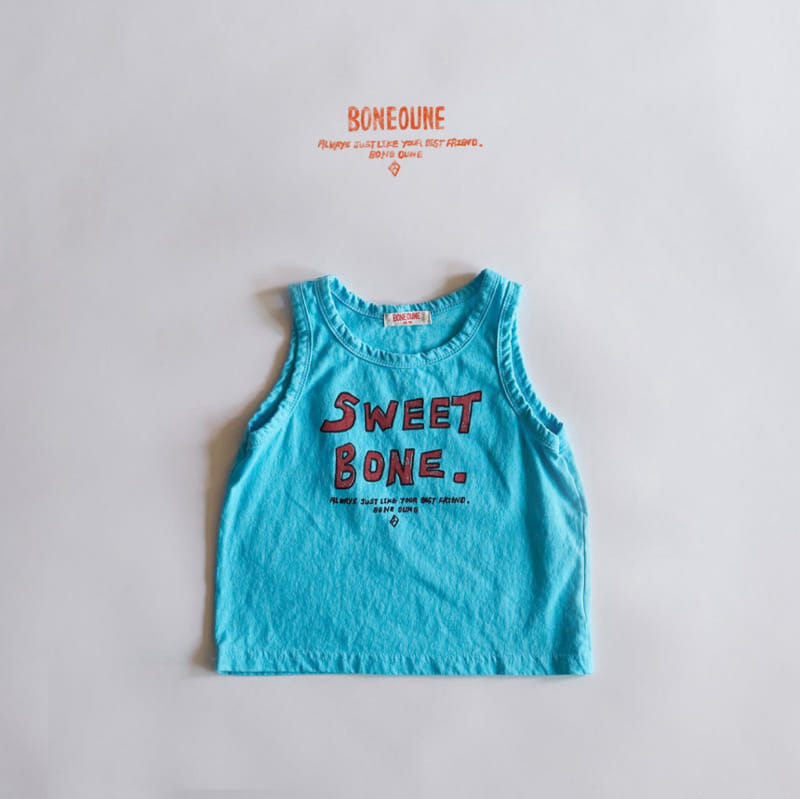 Boneoune - Korean Children Fashion - #childrensboutique - Sweet Non Sleeve Tee - 3