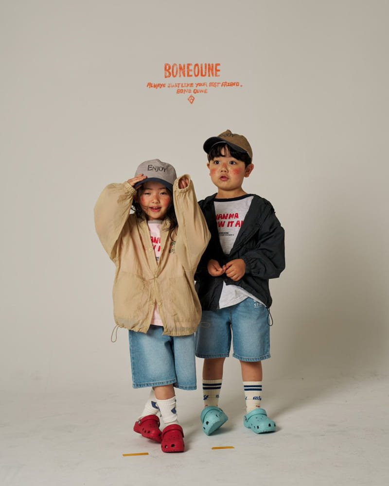 Boneoune - Korean Children Fashion - #fashionkids - Wanna Combi Tee - 2