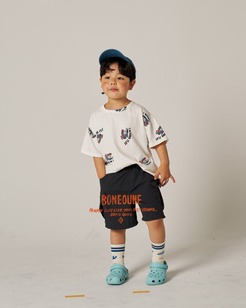 Boneoune - Korean Children Fashion - #littlefashionista - Out Fit Cargo Pants - 10
