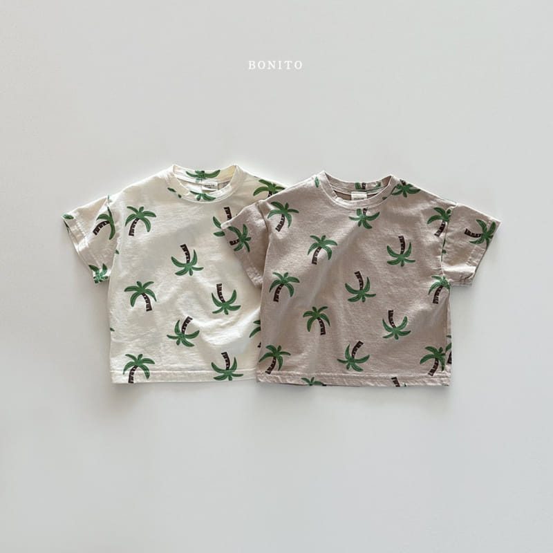 Bonito - Korean Baby Fashion - #babyboutiqueclothing - Palm Tee