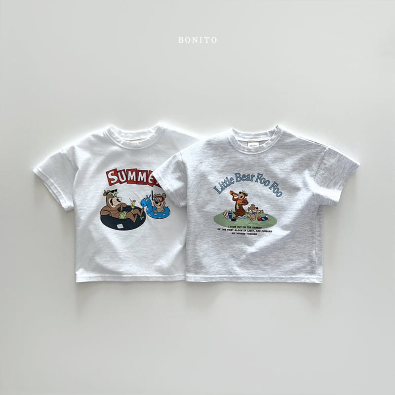 Bonito - Korean Baby Fashion - #babyfashion - Pu Pu Summer Tee - 2