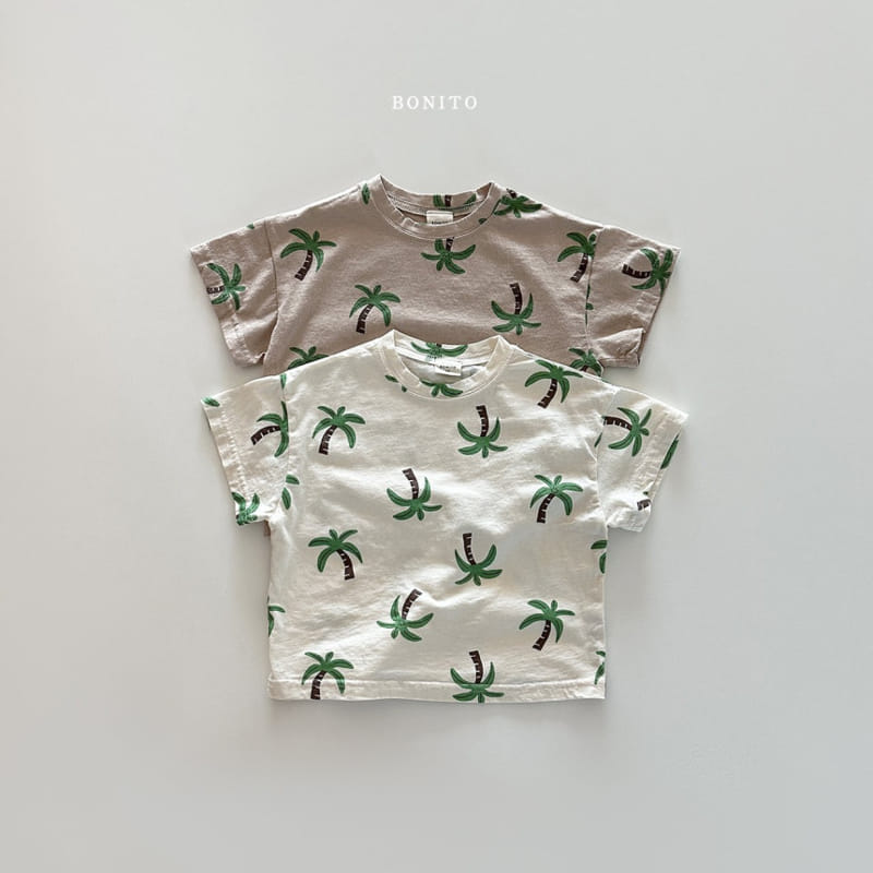 Bonito - Korean Baby Fashion - #babyfashion - Palm Tee - 3