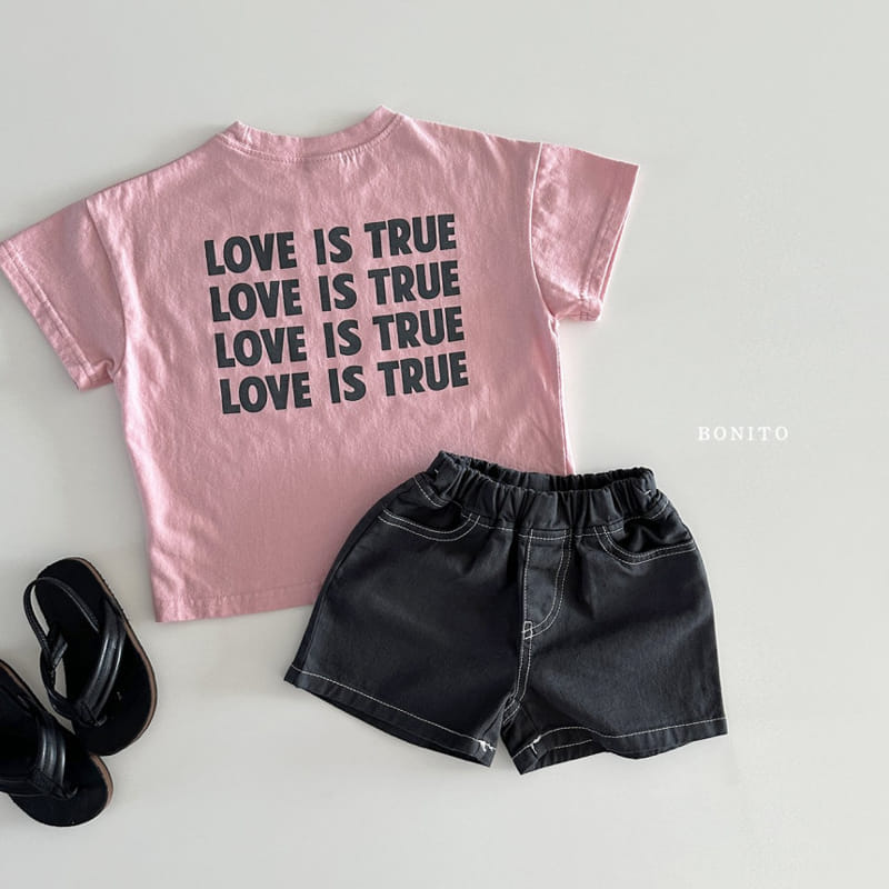 Bonito - Korean Baby Fashion - #babygirlfashion - Stitch Shorts - 11