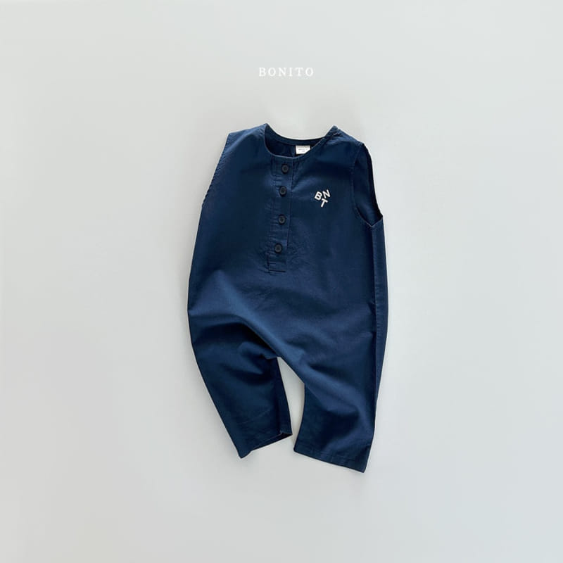 Bonito - Korean Baby Fashion - #babygirlfashion - L Sleeveless Overalls - 9