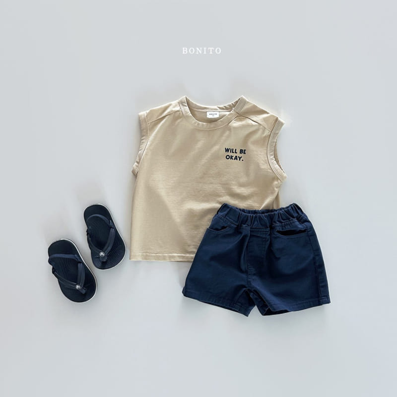 Bonito - Korean Baby Fashion - #babygirlfashion - Okay Sleeveless Tee - 5