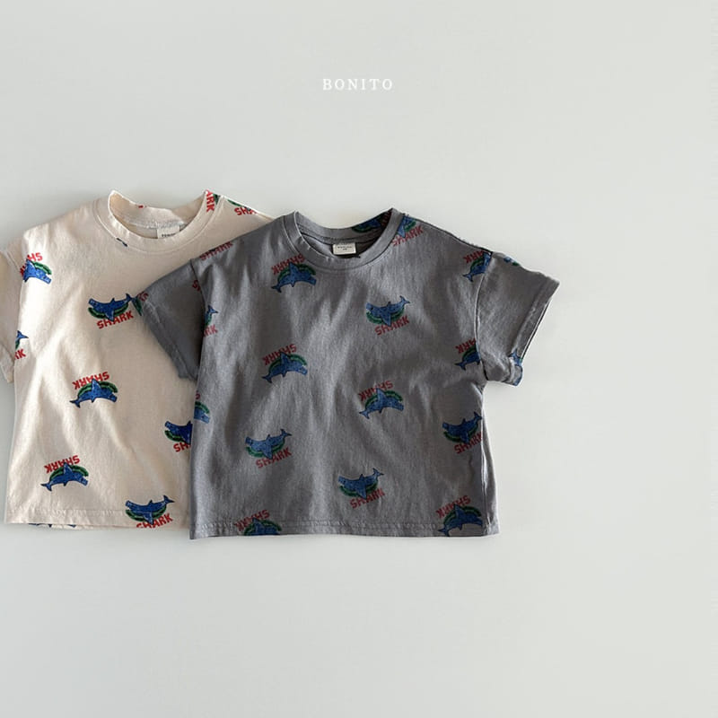 Bonito - Korean Baby Fashion - #babyoninstagram - Shark Tee - 3