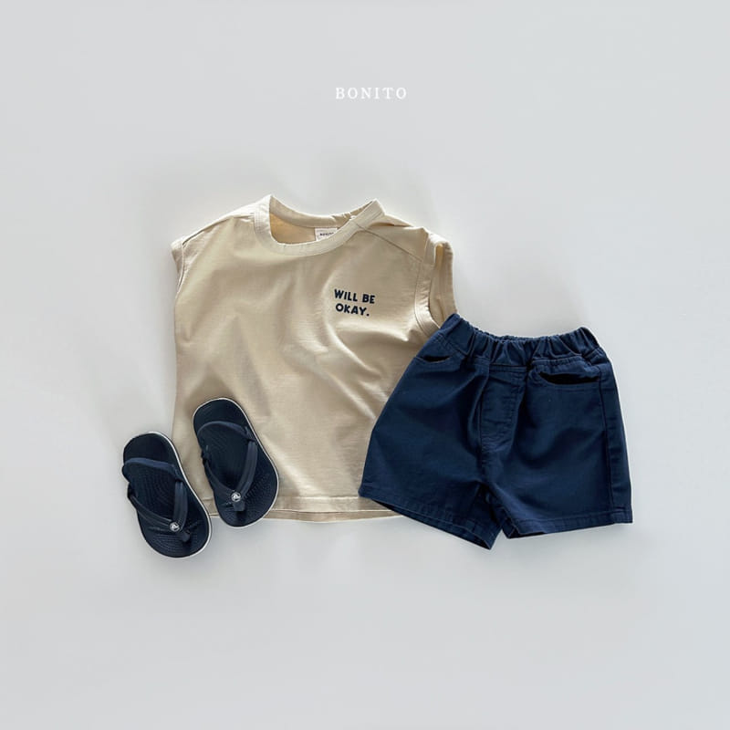 Bonito - Korean Baby Fashion - #babyoninstagram - Okay Sleeveless Tee - 7