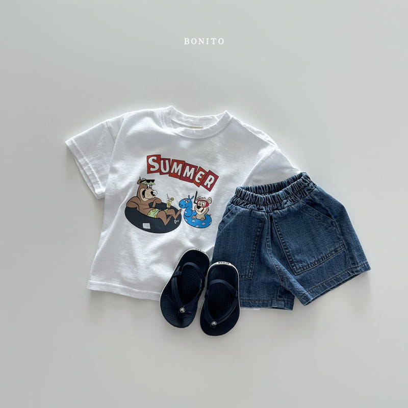 Bonito - Korean Baby Fashion - #babyootd - Pu Pu Summer Tee - 7