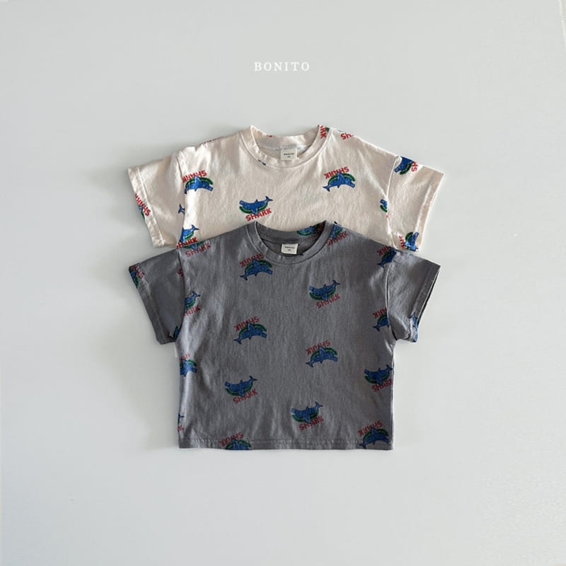 Bonito - Korean Baby Fashion - #babyoninstagram - Shark Tee - 4