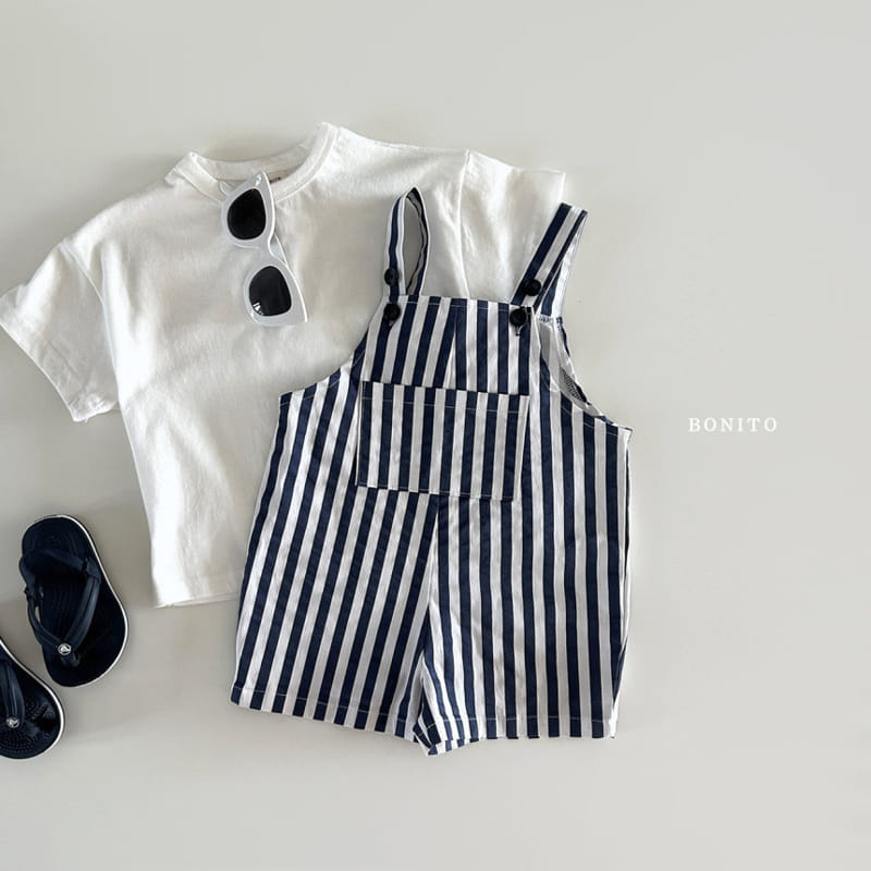 Bonito - Korean Baby Fashion - #babyootd - ST Span Dungarees Pants - 10