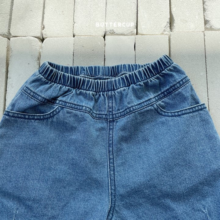 Buttercup - Korean Children Fashion - #Kfashion4kids - Dart Denim Shorts  - 8