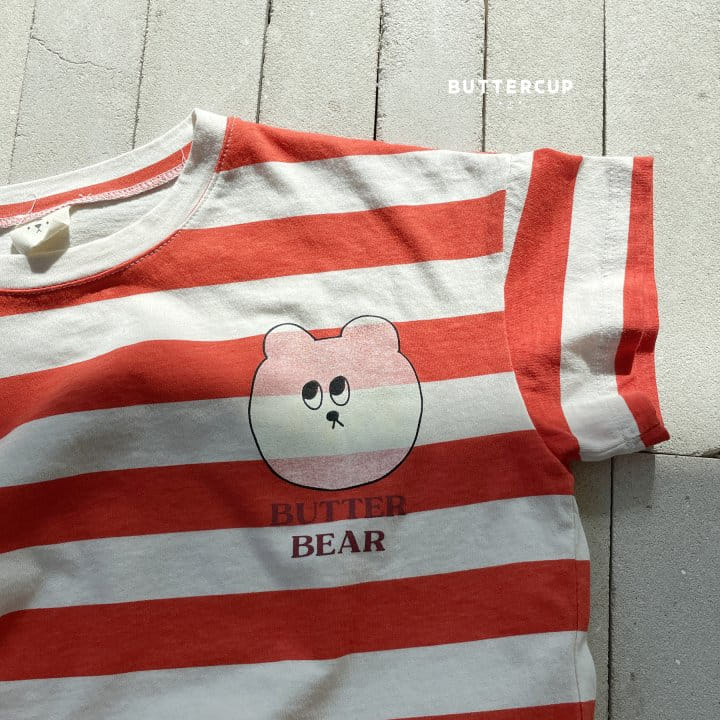 Buttercup - Korean Children Fashion - #childofig - Butter Bear Pin Tee - 8